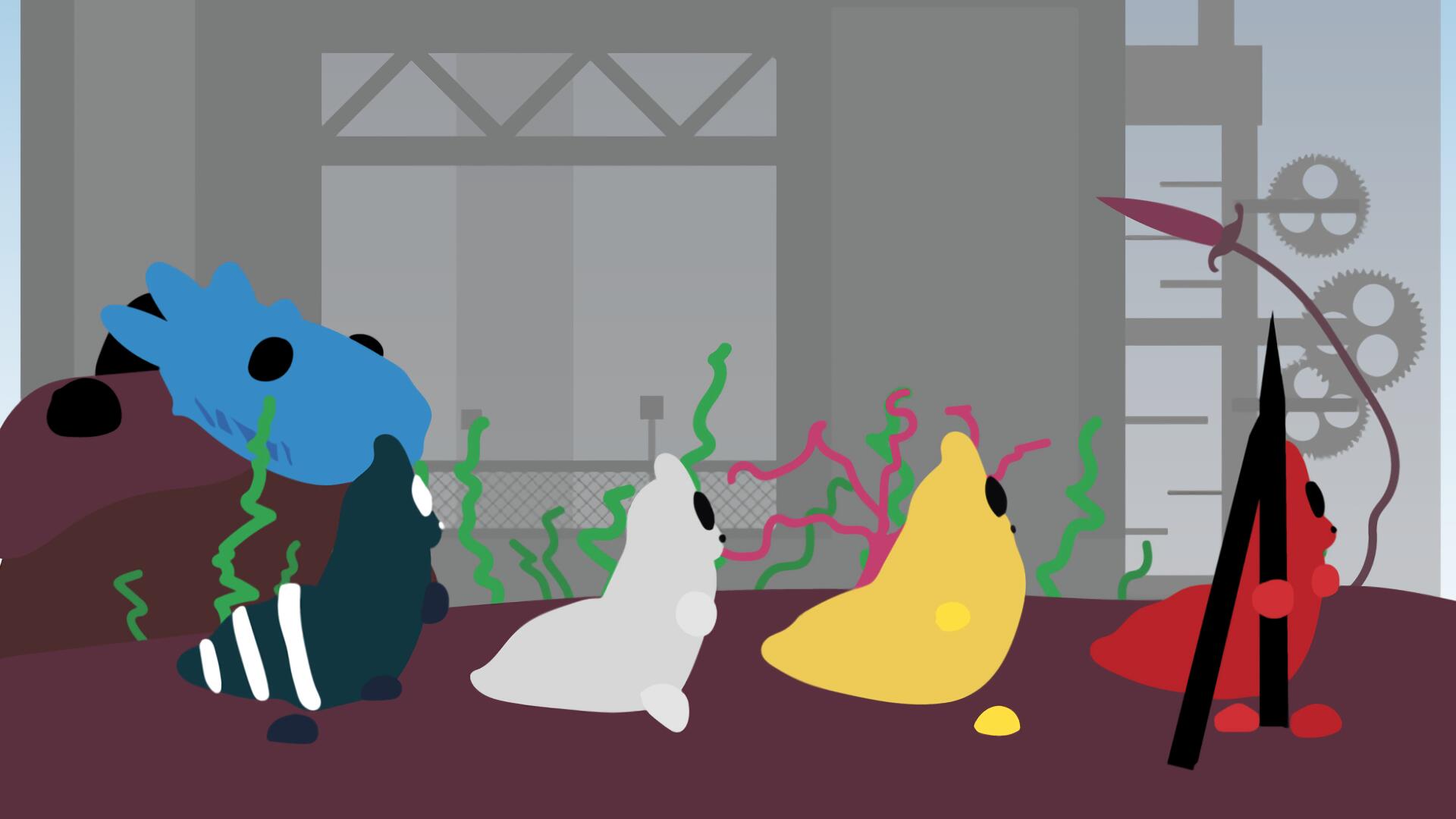 Discovery splash banner for Rain Escape Discord server