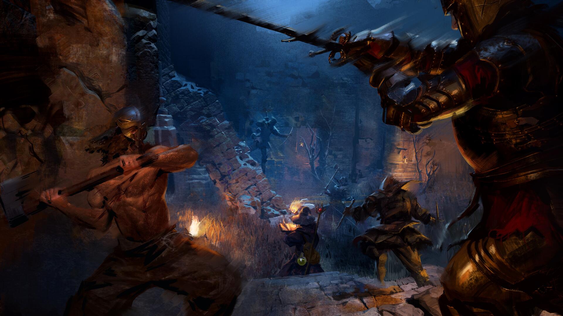 Discovery splash banner for Dark and Darker Discord server