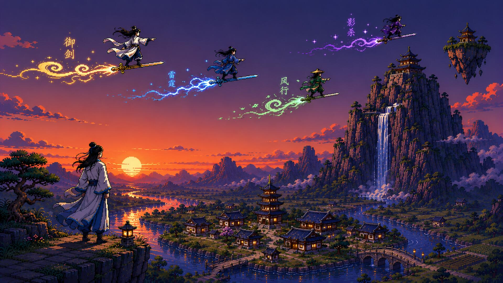 Discovery splash banner for Infinite Ascension Official Discord server